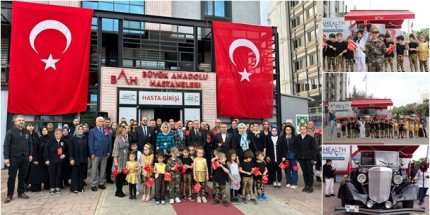 Büyük Anadolu Hastaneleri Atatürk'ü Saygı ve Minnet İle Andı