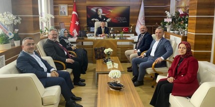 Büyük Anadolu Hastaneleri'nden Sağlık Müdürü Uras'a Hayırlı Olsun Ziyareti