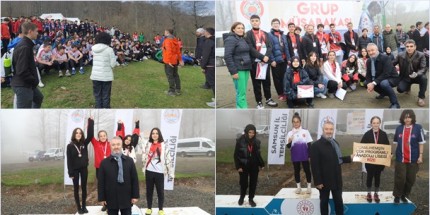 Okul Sporları Oryantiring Grup Müsabakası Nebiyan‘da Düzenlendi