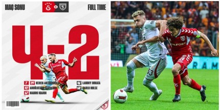 Samsunspor Galatasaray Deplasmanından Puan Çıkaramadı