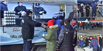 Başkan Togar’dan Taraftara Pilav İkramı