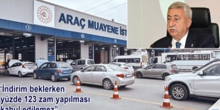 Palandöken: “Araç Muayene Ücretlerine Zam Yapılmamalı”