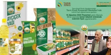 Tarım Kredi Marketlerinde İndirim Başladı