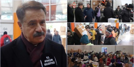 Atakum’dan 20 Yardım Tır’ı Deprem Bölgesine Yola Çıktı 