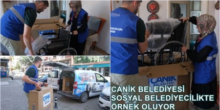 Canik’te Sosyal Belediyecilik Gönüllere Dokunuyor