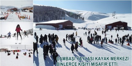 Kayak Merkezi Bu Sezonda Doldu Taştı
