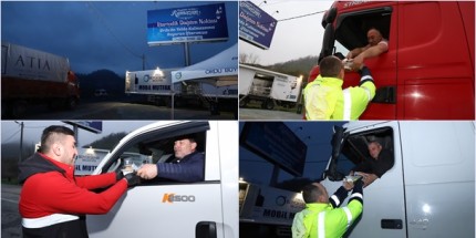 Ordu’nun Giriş Ve Çıkışlarında Dağıtılan İftariyelikler Sürücüleri Mutlu Ediyor