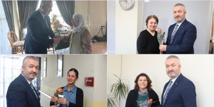 Başkan Topaloğlu Kadınlar Gününü Kutladı