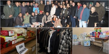 Samsun’da 19 Mayıs Belediyesi Depremzedeler İçin Sosyal Market Açtı