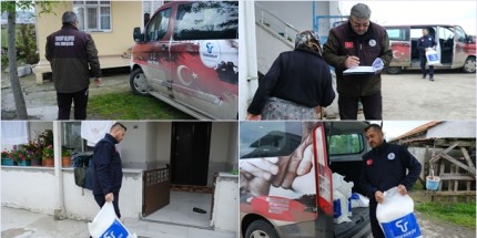 Tekkeköy Belediyesi Ramazan Yardımlarını Sürdürüyor