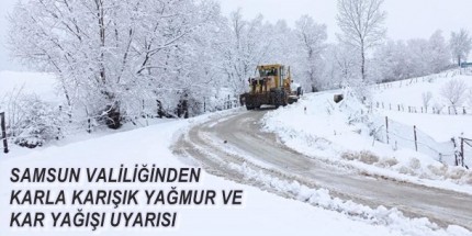 Samsun'da Beklenen Kuvvetli Yağışlara Dikkat!