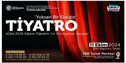 Konservatuar Tiyatro Kurslarına Başvurular Başladı