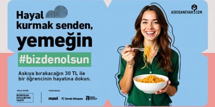 Askıda Ne Var, 1 Milyon Öğün Hedefiyle “#BizdenOlsun” Diyor