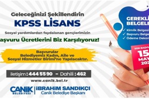Başkan İbrahim Sandıkçı: “Gençlerimizin KPSS Ücretlerini Karşılıyoruz” 