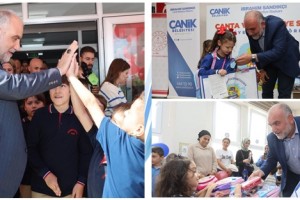 Canik'te Tüm Birinci Sınıflara Çanta ve Kırtasiye Seti Hediye Edilecek