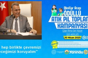 İlkadım’da Geleceği Koruma Kampanyası 'Bir Pil Bir Adım'