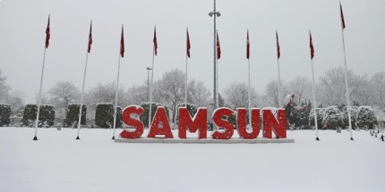 Samsun Genelinde Eğitime 1 Gün Kar Tatili 