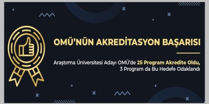 25 Program Akredite Oldu 3 Programda Süreç Devam Ediyor