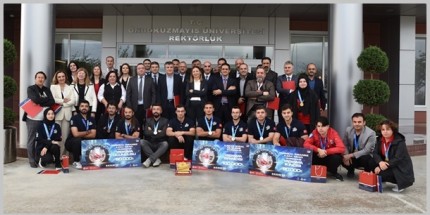 OMÜ’ye Gurur Yaşatan Akademisyen ve Öğrencilere Teşekkür Belgesi 
