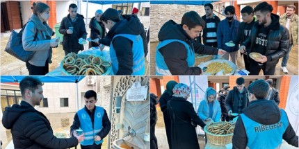 RİBEGEM’den Öğrencilere Sınav Haftasında İkram