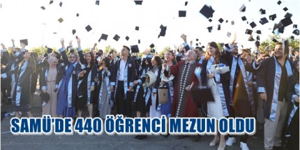 Samsun Üniversitesi’nde 2023-2024  Yılı Mezuniyet Töreni Coşkusu