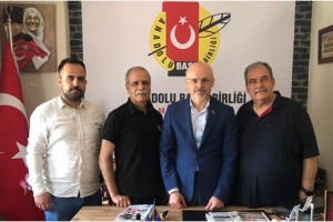 CHP Samsun İl Başkanı Özdağ'dan Anadolu Basın Birliği’ne Ziyaret