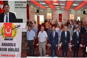 “Anadolu Basını Çözüm Yolunda” Toplantısı Samsun’da Gerçekleştirildi