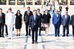 Anadolu Basın Birliği Yeni Yönetimi Anıtkabir’i Ziyaret Etti
