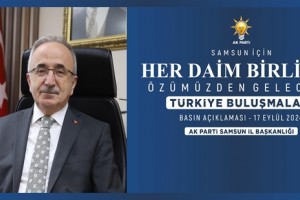 Ak Parti Samsun'da "Türkiye Buluşmaları " Programı