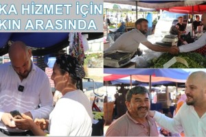 Başkan Serhat Türkel Halk Buluşmalarında Talepleri Dinliyor
