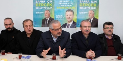 Hamit Kılıç: “Bafra’mızın Geleceğine Emin Adımlarla Yürüyoruz” 
