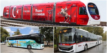 SAMULAŞ Güvenli ve Konforlu Ulaşım Sağlıyor