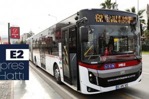 Samsun’da E2 Ekspres Hattı Hizmete Girdi