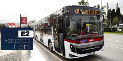 Samsun’da E2 Ekspres Hattı Hizmete Girdi