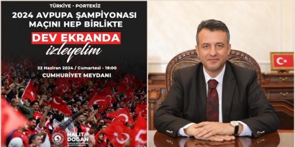 Milli Maç Heyecanı Cumhuriyet Meydanında Yaşanacak