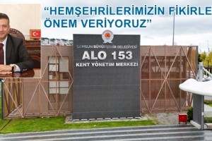 Başkan Doğan: “153 Çözüm Merkezimiz 7/24 Anlayışla Hizmet Veriyor”