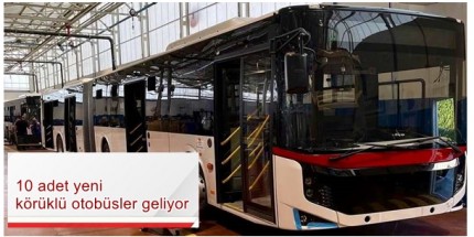 Samsun Büyükşehir’e 10 Yeni Otobüs  
