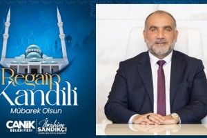 Başkan İbrahim Sandıkçı'dan Regaip Kandili Mesajı 