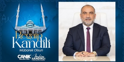 Başkan İbrahim Sandıkçı'dan Regaip Kandili Mesajı 