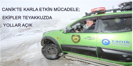 Başkan Sandıkçı: "Karla Mücadele Çalışmalarımızı Aralıksız Sürdürüyoruz"