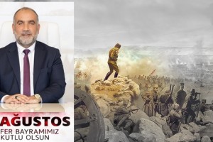 Başkan İbrahim Sandıkçı’dan 30 Ağustos Zafer Bayramı Mesajı 