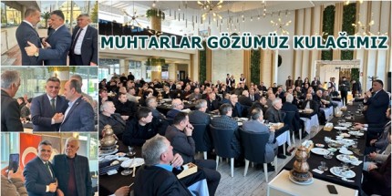 Ender Gür: 'Muhtarlarımız Olmazsa Olmazımız'