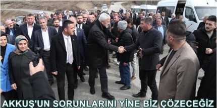Enver Yılmaz: ‘Akkuş'a En Fazla Hizmeti Biz Yaptık’