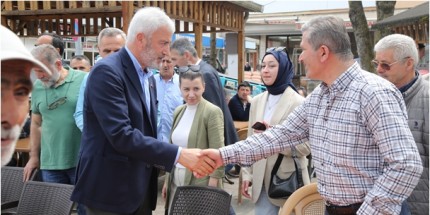 Enver Yılmaz Teşekkür Ziyaretlerini Sürdürüyor