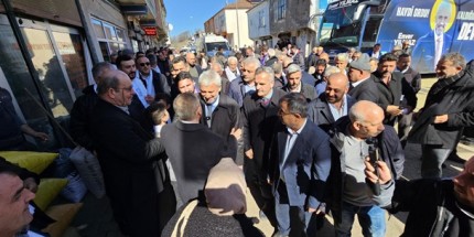 Enver Yılmaz'ın Mahalle Ziyaretleri Mitinge Dönüştü