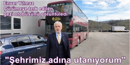 Büyükşehir Milyonluk Otobüsü Çürümeye Terk Etti