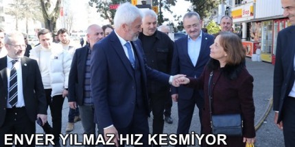 Enver Yılmaz'dan Yoğun Tempo