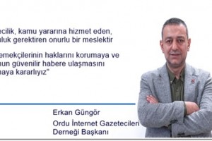 Gazeteciliğin Onurunu Korumak İçin Yola Çıktık