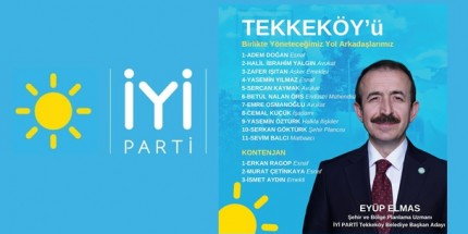 İYİ Parti Tekkeköy Belediye Meclis Üyeleri