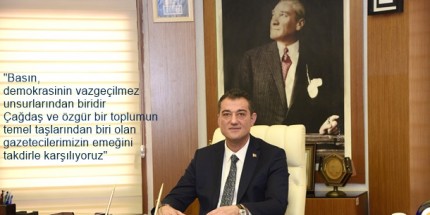 Başkan Köse’den 10 Ocak Çalışan Gazeteciler Günü Kutlama Mesajı